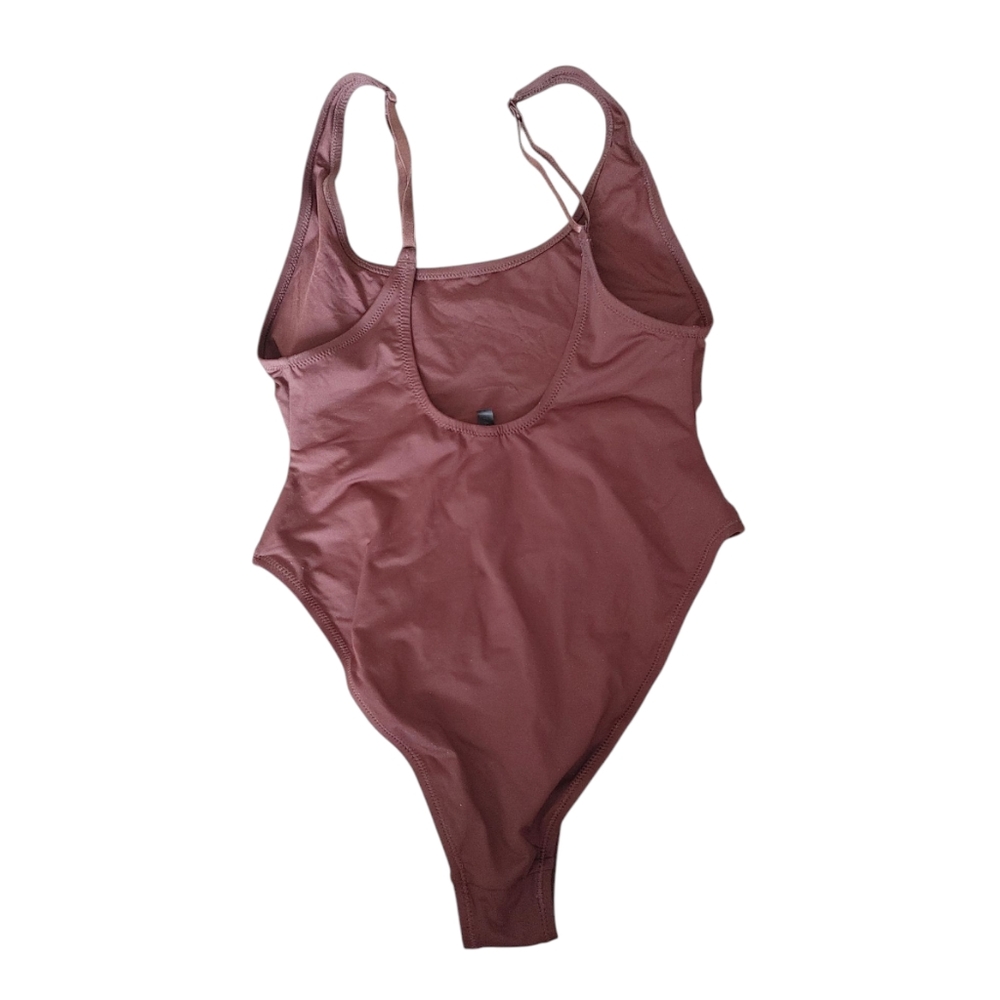 SKIMS Chocolate Brown One-Piece Swimsuit - Picture 4 of 15